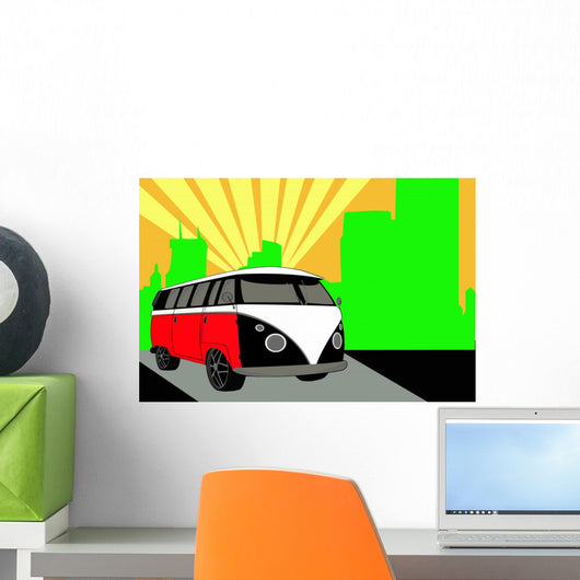 Combi City Wall Mural