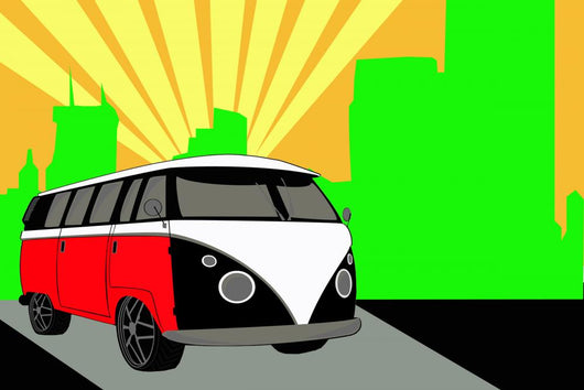 Combi City Wall Mural