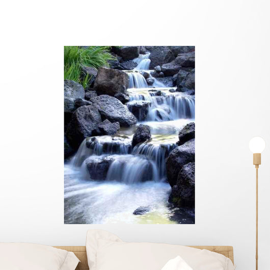 Misty Waterfall Wall Decal