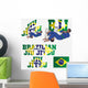 Brazilian Jiu-Jitsu Wall Decal