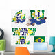 Brazilian Jiu-Jitsu Wall Decal