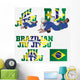 Brazilian Jiu-Jitsu Wall Decal