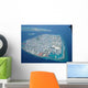 Landeanflug Malediven Male Wall Decal