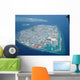 Landeanflug Malediven Male Wall Decal
