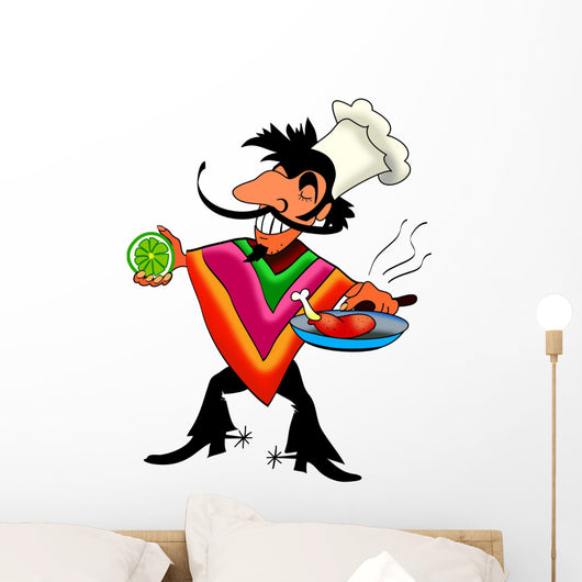 Mexican cook Wall Decal