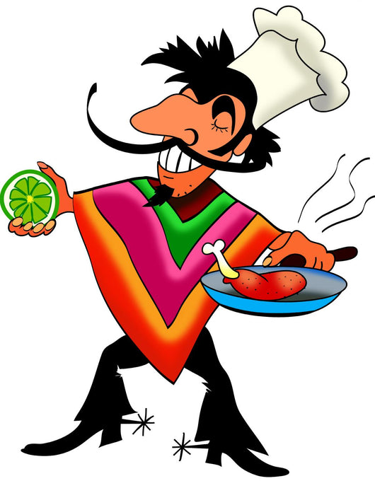 Mexican cook Wall Decal
