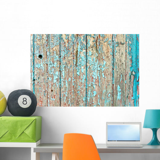 Weathered Wood Wall Mural