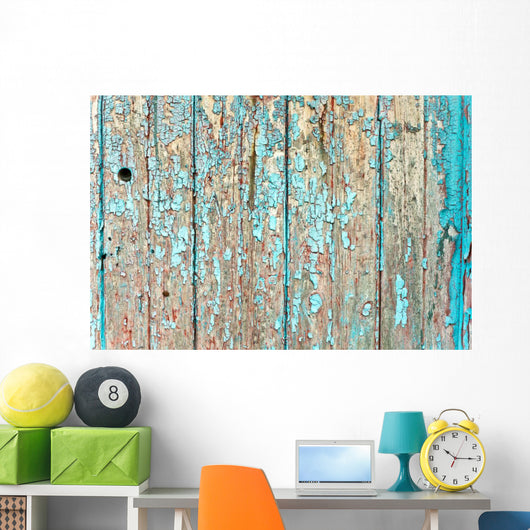 Weathered Wood Wall Mural