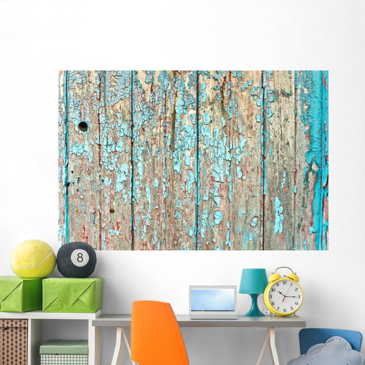 Weathered Wood Wall Mural