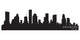 Houston Texas Skyline Detailed