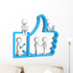 Like Iconic like Wall Decal