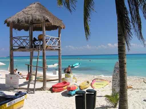 Playa Carmen Beach Wall Decal