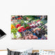 fresh vegetables on the market Wall Mural