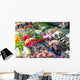 fresh vegetables on the market Wall Mural