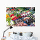 fresh vegetables on the market Wall Mural