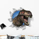 T-Rex Rips Through Your Document Wall Decal