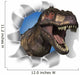 T-Rex Rips Through Your Document Wall Decal