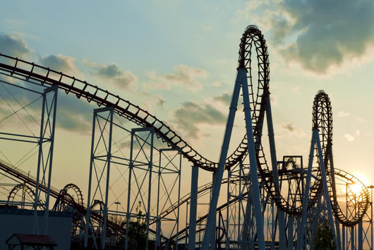 Roller Coaster Wall Mural