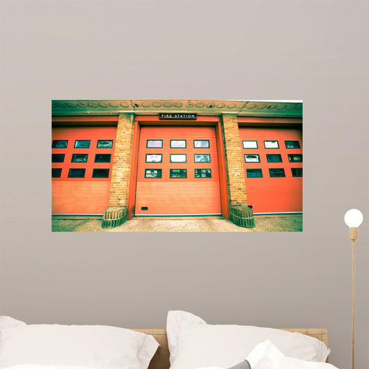 Firehouse Doors Wall Decal