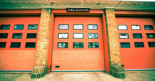 Firehouse Doors Wall Decal