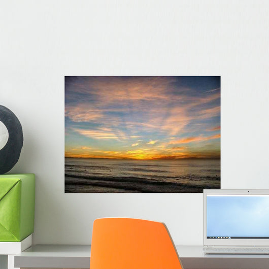 Coucher Soleil Levant Wall Decal