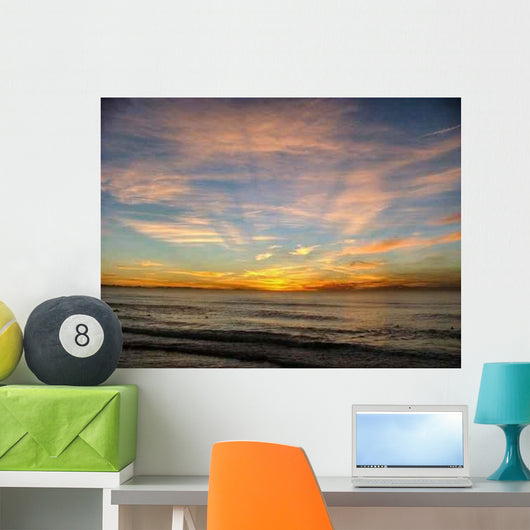 Coucher Soleil Levant Wall Decal