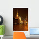 Poznan Night Town Old Wall Decal