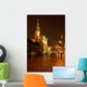 Poznan Night Town Old Wall Decal