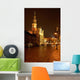 Poznan Night Town Old Wall Decal
