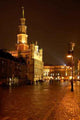 Poznan Night Town Old Wall Decal