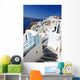 Typical Street Santorini Village