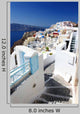 Typical Street of Santorini Village 