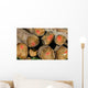 Chopped Wood Wall Decal