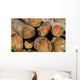 Chopped Wood Wall Decal