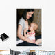 Mother Breast Feeding Baby Wall Mural