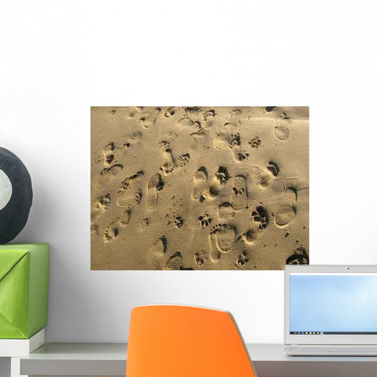 Sand Feet 02 Wall Decal