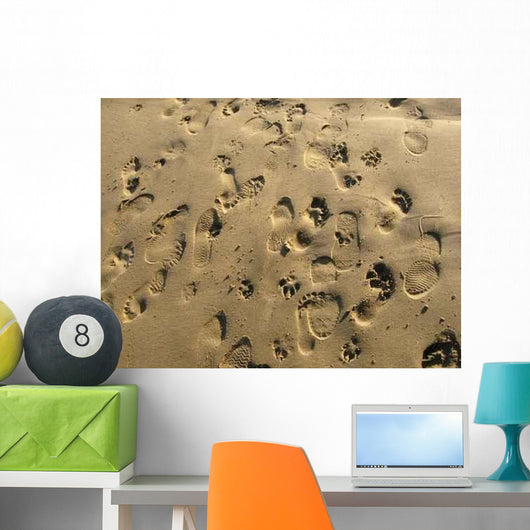 Sand Feet 02 Wall Decal
