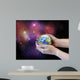 Earth in space Wall Mural