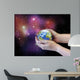 Earth in space Wall Mural
