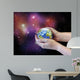 Earth in space Wall Mural