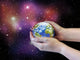 Earth in space Wall Mural