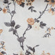 Orange Flowers Fabric Texture Wall Decal