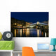 Rialto Bridge at Dusk in Venice Wall Mural