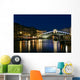 Rialto Bridge at Dusk in Venice Wall Mural