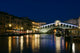 Rialto Bridge at Dusk in Venice Wall Mural