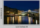Rialto Bridge at Dusk in Venice Wall Mural