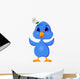 Funny Bluebird Wall Decal