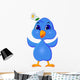 Funny Bluebird Wall Decal