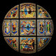 Stained-glass Window Siena Cathedral