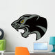 Black panther head Wall Decal